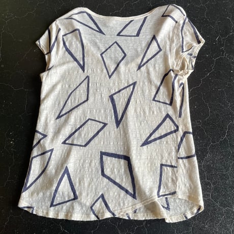 DESIGN LINEN TEE [S-3348]