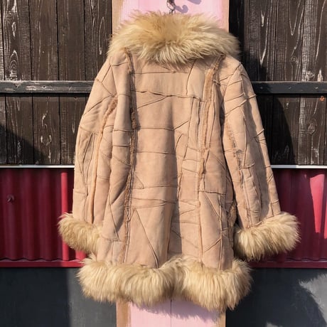 Vintage MOUTON COAT [S-0537]
