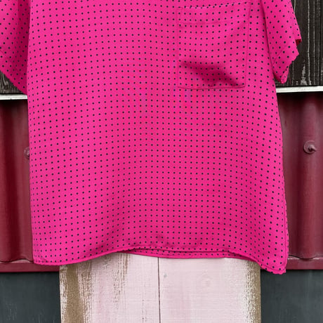 DOT PRINT BLOUSE [S-6500]