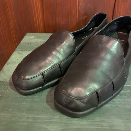 LEATHER DESIGN SHOES 23.5cm [S-3214]