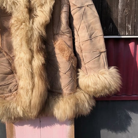 Vintage MOUTON COAT [S-0537]