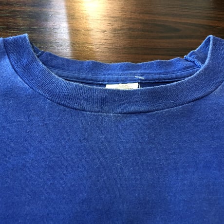USA製 BLUE PLAIN POCKET TEE [S-1626]