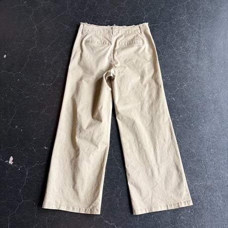 COTTON WIDE PANTS [S-2907]