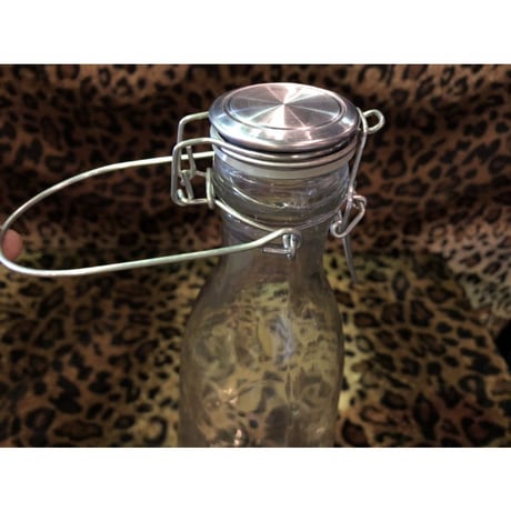 Vintage MILK GLASS BOTTLE[J-280]