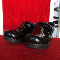 dansko ENAMEL SABOT 22.5cm [S-3349]