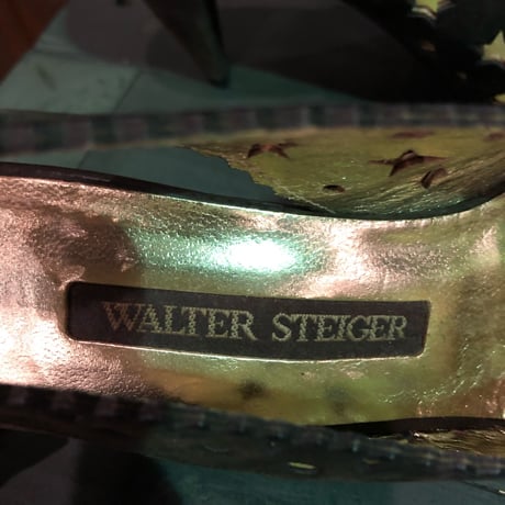 "WALTER STEIGER" PUNCHING DESIGN PUMPS[S-3145]