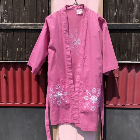 80'S EMBROIDERY COTTON GOWN [HP-1782]