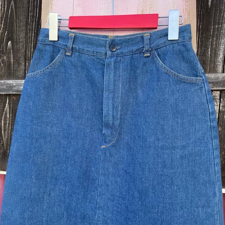 80’S DENIM SKIRT [S-7376]