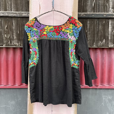 MEXICAN ENBREIDERY BLOUSE [S-2469]