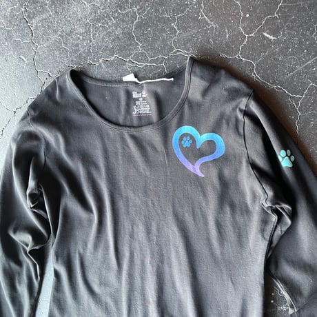 FOOT MARK L/S TEE [S-1776]