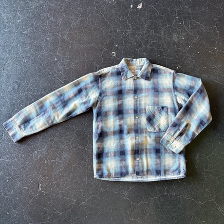 60’S PRINT NEL BOYS SHIRT [S-4163]