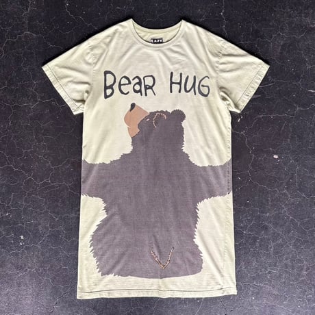HUG BEAR TEE DRESS [S-4284]