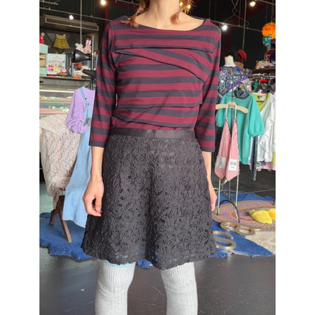 FLOWER MINI SKIRT [S-2758]
