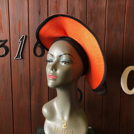 80'S BI-COLOR DESIGN DRESS HAT [HP-0200]