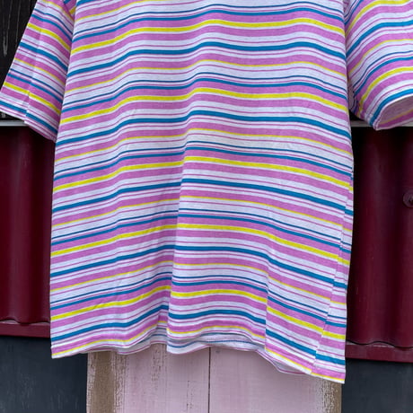 80'S BORDER TEE [S-2335]