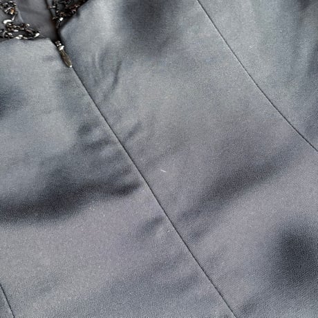 BEADS EMBREIDERY DRESS [S-2366]