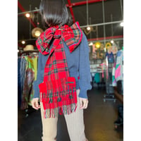 ORIGINAL CHECK LONG MUFFLER [S-0017]