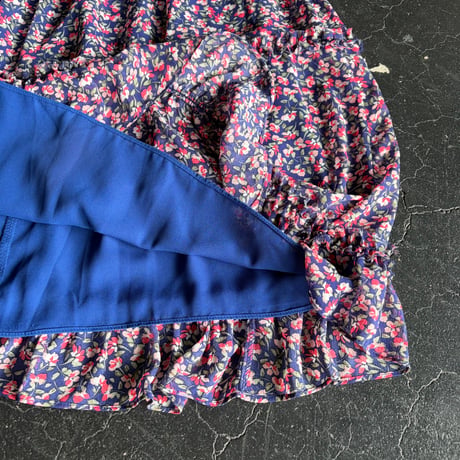 FLOWER FRILL DRESS [S-4377]