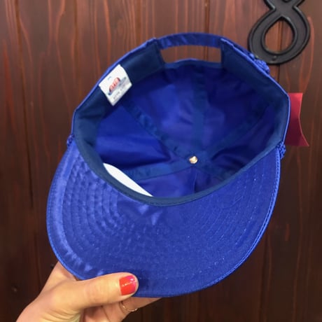 BLUE SATIN CAP [S-3358]