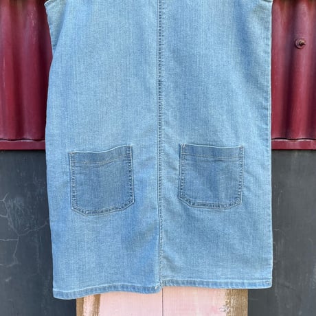 DENIM MINI DRESS [S-6986]