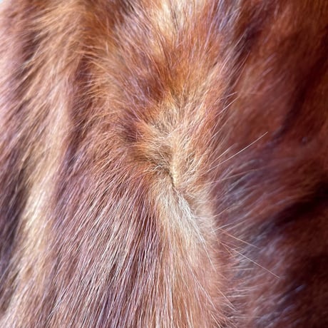 60’S REAL FUR CAPE [S-0439]
