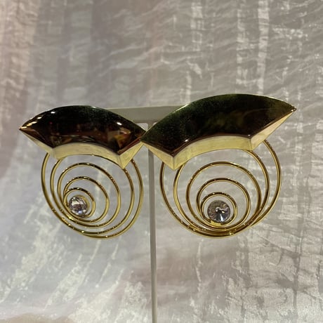 GOLD SPIRAL DESIGN PIERCE [S-6101]