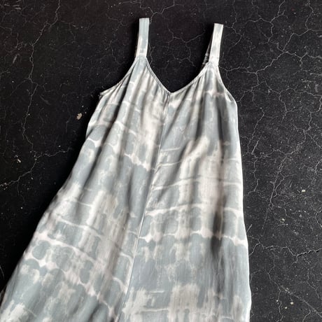 TIE DYE FRILL JUMP SUIT [S-3752]