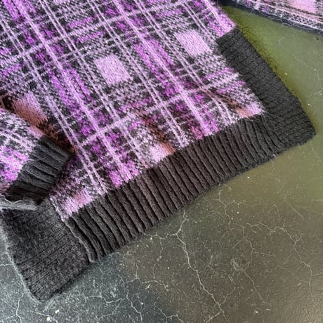 CHECK KNIT [S-2034]