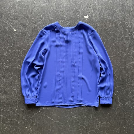 TUCK SHEER BLOUSE [S-3007]
