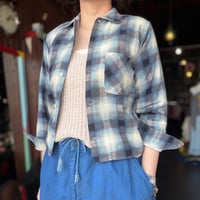 60’S PRINT NEL BOYS SHIRT [S-4163]