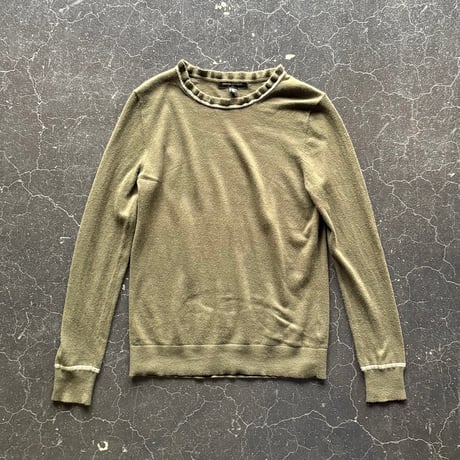 FRILL×LAME COTTON KNIT [S-2504]