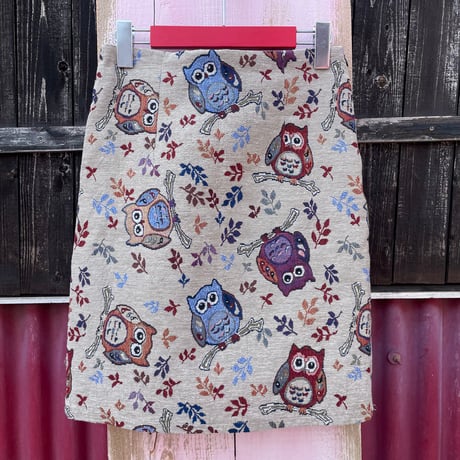 OWL TIGHT SKIRT [S-6326]