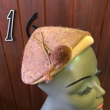 60’S DESIGN WOOL HAT [S-3065]