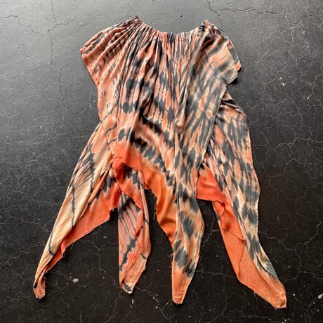 TIEDYE ASYMMETRY SKIRT [S-3427]