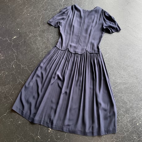 FLOWER MOTIF DRESS [S-3649]