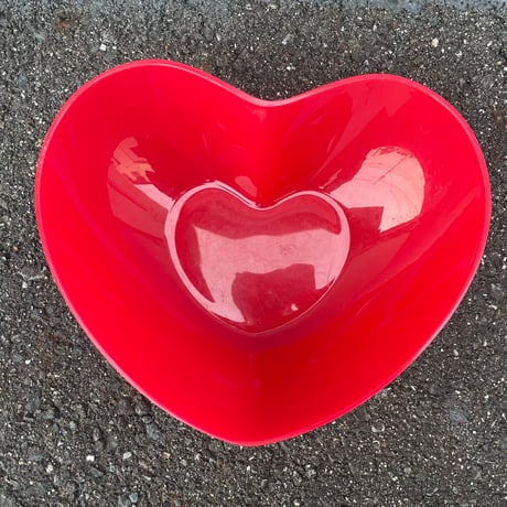 RED HEART PLASTIC CASE [J-140]