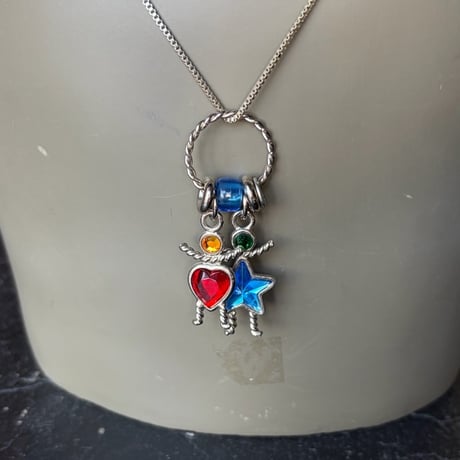 SILVER 925 BOY ＆ GIRL NECKLACE [S-4040]