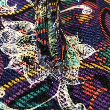 PAISLEY&FLOWER RAYON BLOUSE [S-2354]