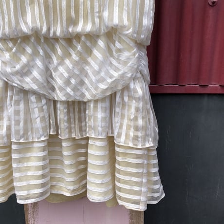 70~80'S STRIPE DESIGN DRESS [S-3380]