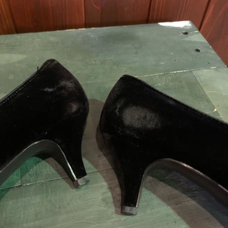 VELOUR PUMPS 24.5cm [S-3230]