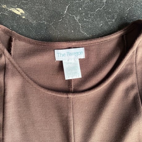 DARK BROWN DRESS [S-2048]