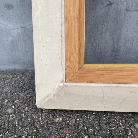 Vintage WOOD PICTURE FRAME [J-0004]
