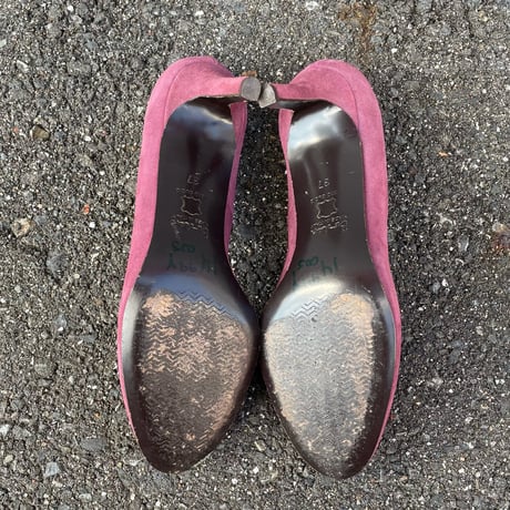 DESIGN SUEDE PUMPS 23.5cm [S-8171]