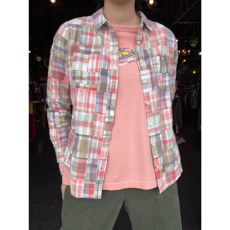 PATCHWORK SHIRT [S-1542]