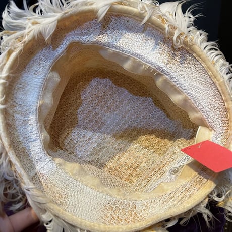 60’S FEATHER DRESS HAT [S-4360]