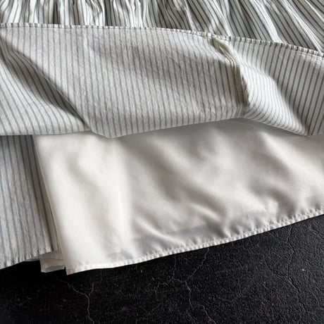 ONE SHOULDER STRIPE DRESS [S-2983]