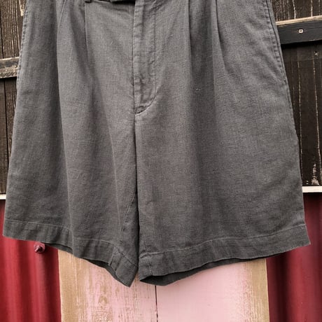 LINEN×RAYON SHORT PANTS [S-0531]