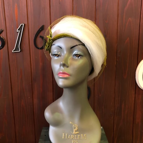 60'S TULLE DESIGN HAT [HP-1906]