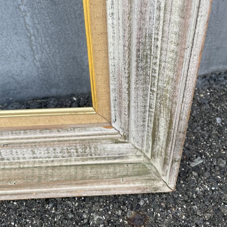 Vintage WOOD PICTURE FRAME [J-0004]