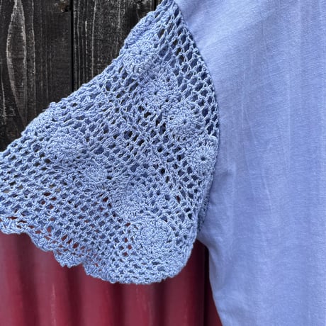 CROCHET SLEEVE TOPS [S-6812]